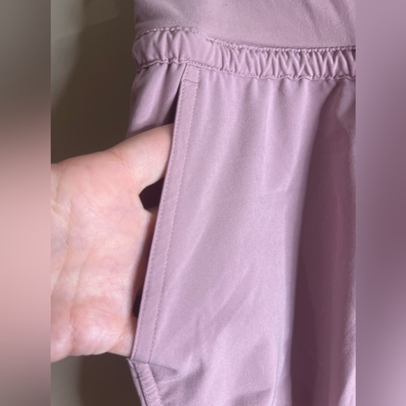 Athleta mid rise attitude pant 2p mauve pink - Picture 5 of 12